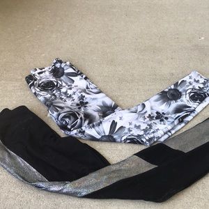 Justice Leggings Set of 2, size 16